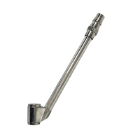 Metal Tire Inflator with Tire Pressure Monitor and Air Chuck-Essential for Tire Shops and Auto Repair Workshops
