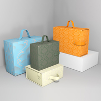 Nouvelle boîte cadeau personnalisée pour chaussures 2026 avec logo sur mesure, extra large, pliable, vide, pour emballage de chaussures
