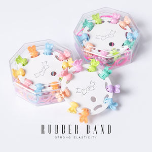 <span class=keywords><strong>Netflix</strong></span> ชุดหนังคลิปหนีบผมกล่องแปดเหลี่ยมแบบเกาหลีชุดห่วงรัดผมแบบใช้แล้วทิ้ง - Product Image 4