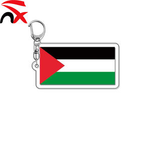 Pendentif personnalisé avec logo, drapeaux de supporters de football, divers pays, événements touristiques patriotiques, porte-clés en acrylique pour <span class=keywords><strong>cadeau</strong></span> - Product Image 3