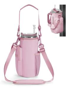 Sac de transport pour bouteille d'eau personnalisé en usine, grand porte-bouteille magnétique, sac de sport avec poches pour téléphone, accessoires de fitness et d'entraînement - Product Image 1