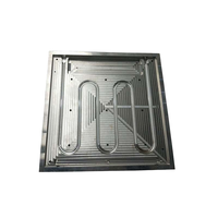 Plaques froides liquides de batterie de bloc de refroidissement par eau GPU en aluminium personnalisées High Connect pour le traitement de coupe de flexion de dissipateur de chaleur