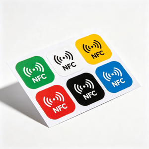 แท็ก RFID แบบ Passive ความถี่ 13.56MHz กันน้ำ พิมพ์ได้ ใช้กับฉลากกระดาษ สำหรับการปรับแต่งแอปพลิเคชันการชำระเงินผ่านกระเป๋าเงินมือถือ - Product Image 1