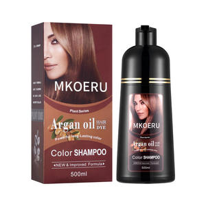 Tinta per Capelli Temporanea di Alta Qualità in 4 Colori, Crema Colorante Non Appiccicosa a Base di Erbe 500ml, Shampoo Colorante per Capelli - Product Image 6