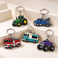 Gantungan Kunci Logam Paduan Seng Kustom 2d/3d Bentuk Mobil jeep Model Enamel