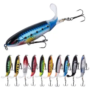 Top Nước Nổi Câu Cá Whopper Popper Lure Topwater Whopper Plopper Lure Cho Cá Trê Bass