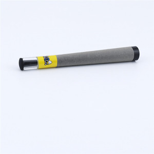 Pegatina con logo personalizado para cono pre-enrollado con punta de vidrio transparente - Product Image 5