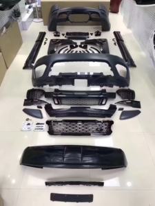 Mise à niveau vers kit carrosserie style SVR pour Range Rover 2018-kit carrosserie <span class=keywords><strong>2022</strong></span> avec pare-chocs avant et jupe latérale de calandre de pare-chocs arrière - Product Image 6