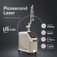 Machine laser Nd Yag de bureau 532nm 1064nm 1320nm pour l'élimination de tous les types de tatouages, adaptée à tous les types de peau, rajeunissement de la peau