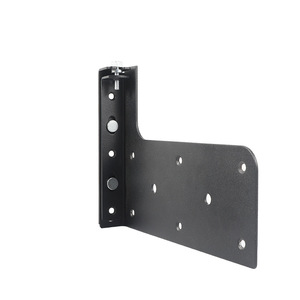 Shengshimingxin Adjustable Heavy Duty <b>Bracket</b> <b>Black</b> Iron Plated For Bathroom Vanity Cabinet Installation - Product Image 1