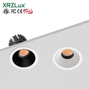 XRZLux современный 15 Вт COB светодиодный светильник алюминиевый антибликовым покрытием Встраиваемый светодиодный потолочный прожектор 62 мм с регулируемыми функциями - Product Image 1