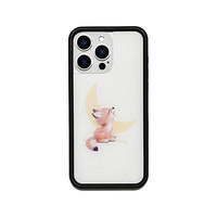 Étui de téléphone en tissu + acrylique + TPU pour iphone 16promax/Iphone 16pro/16/16plus /15promax/15plus/14/13/12 coque de protection colorée
