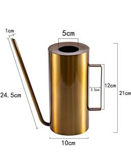 Arrosoir moderne pour le jardin. Utilisez cet arrosoir en acier inoxydable pour prendre soin de vos plantes. - Product Image 2