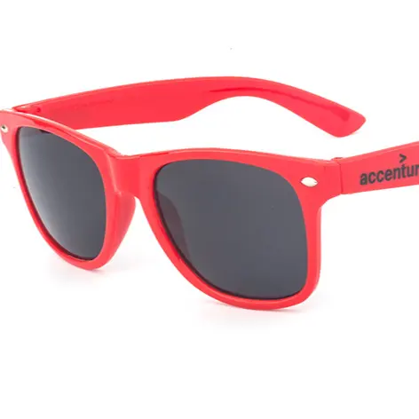 Logo Shades Sun Glasses Customized Sunglasses Logo Print Frame Pc Wholesale Promotional Men Women Children Plastic Unisex UV400