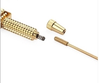 Bâton de réflexologie d'acupression manuelle en laiton Spikey outil de thérapie d'acupuncture pour la thérapie de soins de santé du corps bâton de Massage des tissus