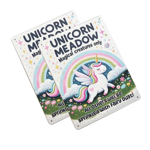 Letrero de Metal de Aluminio Cepillado de Diseño Personalizado de Alta Calidad, Letrero Adhesivo para Baños, Letrero de Advertencia con Video para Baños de <span class=keywords><strong>Hombres</strong></span> y Mujeres - Product Image 3