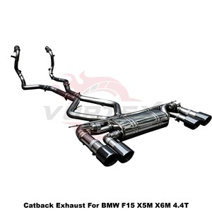 Sistema de Escape Electrónico con Válvulas Vortex Performance para BMW X5M X6M F85 F86 4.4T S63 V8 Sound - Product Image 2