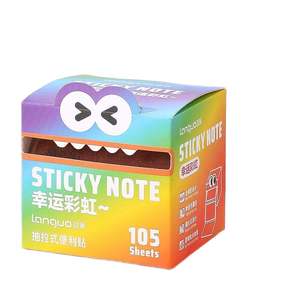 Nhanh chóng làm khô vật liệu ngọc trai trong suốt kéo ra ghi chú dính không bẩn tay xé đi để lại dấu hiệu hỗ trợ đánh dấu câu hỏi - Product Image 1