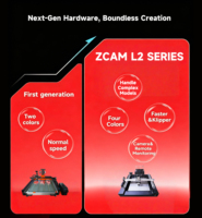 Imprimante 3D FDM industrielle 4 couleurs Zhencai ZCAM, 10 ans d'expérience OEM/ODM pour l'industrie de la signalétique