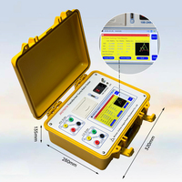 Testeur de rapport de transfert de transformateur triphasé 0,9~20000 avec écran tactile et rappel de court-circuit au point de sortie neutre