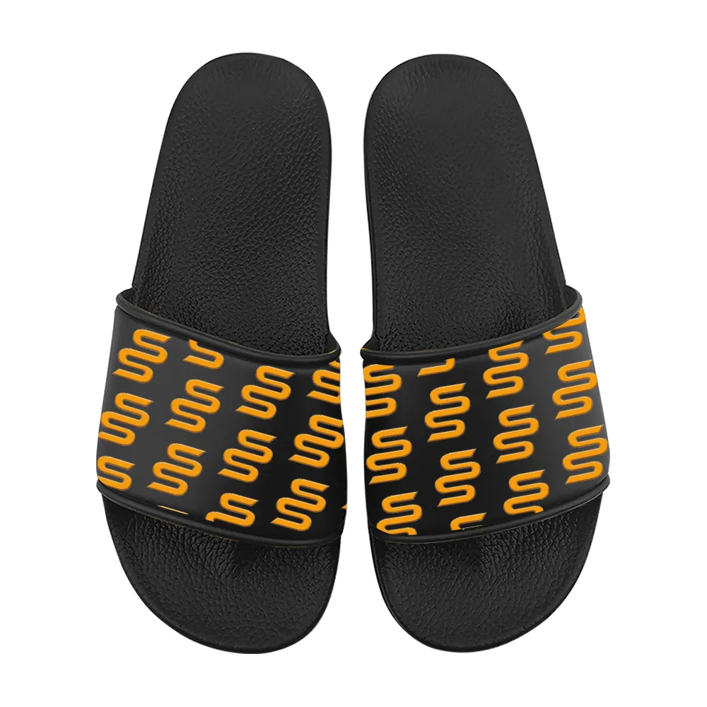 Slides sandálias barato plain design personalizado 3d screen print chinelo, logotipo personalizado homem pv slide sandálias, sublimação em branco slides