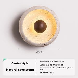 <span class=keywords><strong>Song</strong></span> Dynasty Style Éclipse Solaire Applique Murale pour Chambre Rétro Salon LED Lumière 110V Ancienne Esthétique Chevet Escalier Lampe - Product Image 6