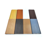 Panel de Pared WPC Moderno, Impermeable, con Decoración de Madera para Proyectos de Hoteles y Villas, Aplicaciones en Exteriores e Interiores, Almacenes y Gimnasios