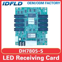 Carte de réception d'affichage LED Novastar DH7508-S, couleur intégrale, HUB75 RGB, panneau LED SMD, mur vidéo LED, signalisation numérique LED, carte de contrôle