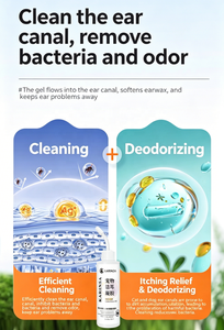 Gel nettoyant pour oreilles d'animaux USMILEPET, liquide pour le lavage des oreilles des chiens et des chats, élimine le cérumen et élimine les acariens des oreilles, nettoyant pour les soins des oreilles des animaux - Product Image 2