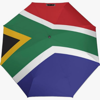 Parapluie entièrement automatique de haute qualité imprimé avec les drapeaux des pays du continent africain (Rwanda, Afrique du Sud, Somalie, Sierra Leone, Sénégal) – Style national créatif