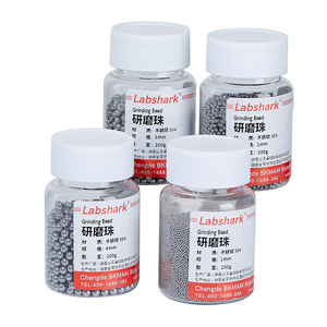 Perlas de Molienda Labshark de Acero Inoxidable 304 de 1, 2, 3 y 4 mm para Uso en Laboratorio - Product Image 1