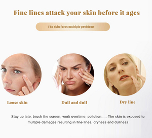 Mascarilla Facial de <span class=keywords><strong>Oro</strong></span> 24K Antienvejecimiento y Reafirmante de la Piel Mascarilla Facial de Colágeno - Product Image 5