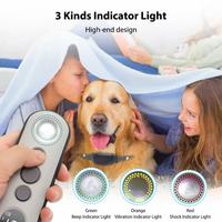 Collier de dressage pour chien étanche IPX7, rechargeable, anti-aboiement, avec modes choc, vibration et bip, pour toutes races de chiens