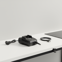 Le chargeur de batterie pour outils électriques peut être personnalisé avec plusieurs options d'alimentation, adapté à un usage domestique