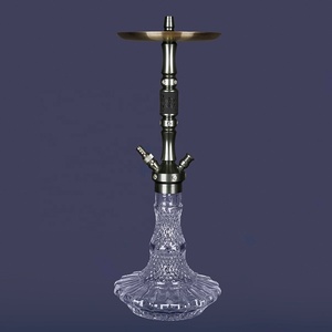 Venta superior Diseño único Juego de Shisha de aluminio de alta calidad Narguile con juego de narguile Nuevo diseño Mezcla de colores Shisha Manguera Accesorio - Product Image 4