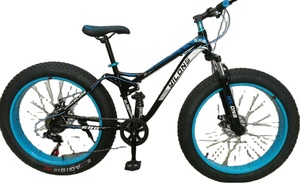 Bicicletta da Neve Tipo Cobra con Telaio in Acciaio, Fat Bike da Uomo OEM da Strada 26 Pollici, 6 Colori Disponibili, 21 Velocità - Product Image 3