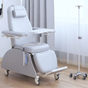 Mobil çok amaçlı akıllı yüksek kaliteli tıbbi Recliner transfüzyon kemoterapi elektrik hemodiyaliz sandalye - Product Image 2