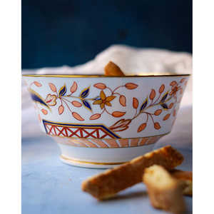 Ensemble de 800 bols en porcelaine bleu, rouge et or, style japonais, vaisselle en céramique pour pâtes ou ramen, utilisation à la maison et en cuisine - Product Image 5