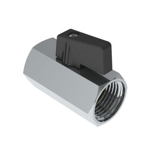 Minivalvola A Ferra FF con Cama Nera 1/2 per valvole di riempimento - Product Image 1