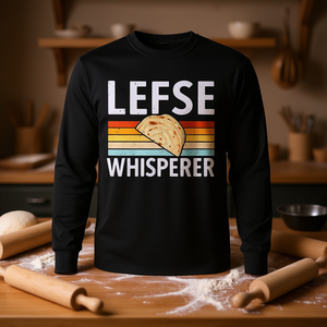 Camiseta de manga larga Lefse Whisperer Baking Flatbread - Product Image 3