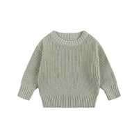 Enfant en bas âge bébé fille garçon pull automne hiver chaud à manches longues hauts en tricot bébé pull pull