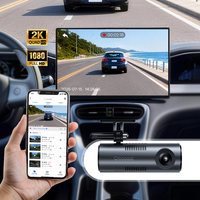 Adaptateur sans fil Ottocast 2-en-1 CarPlay Android Auto avec caméra embarquée 2K QHD, capteur G et verrouillage de collision, 256 Go, vente en gros pour agents de marque