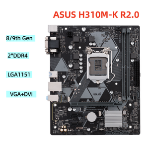 Carte mère de bureau originale pour <span class=keywords><strong>ASUS</strong></span>/GIGABYTE H310 B360 B365 Series LGA1151, Intel 6e/7e/8e/9e génération, double DDR4, M.2, SATA, 64 Go de RAM - Product Image 6