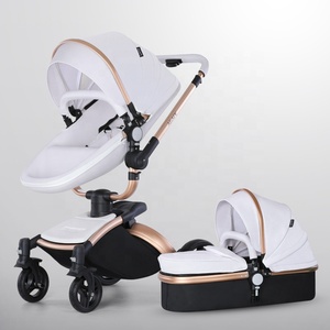 Cochecito de Bebé 3 en 1 de Aleación de Aluminio <span class=keywords><strong>AGAPE</strong></span> de China, Cochecito y Silla de Paseo Plegable Fácil de Transportar para Bebés de 0 a 3 Años - Product Image 2