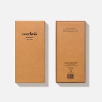 Boîte d'emballage écologique rigide pour coffret cadeau de couteaux de cuisine, finition mate, estampage à chaud, boîtes en carton personnalisées, boîte de présentation