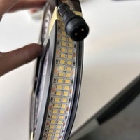 Bande lumineuse LED JINXIN à double rangée, blanc pur, 12V, étanche, éclairage de roue, éclairage sous châssis pour voiture/camion