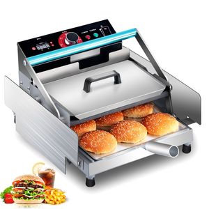 Máquina para hacer hamburguesas de acero inoxidable <span class=keywords><strong>Mcdonalds</strong></span> de alta productividad Equipo automático de hamburguesas para industrias minoristas de alimentos - Product Image 4