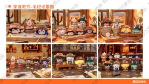 Lot de 12 boîtes en gros Cardfun Katekyo <span class=keywords><strong>Hitman</strong></span> Reborn Série Wild West : Badges en peluche et boîtes mystères en peluche magnétiques, jouet pour cadeau - Product Image 5