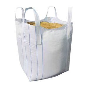 Bolsas Jumbo FIBC de Polipropileno Virgen de 1000 kg, Transpirables, 5:1, CN; HEN, Correa Doble de Amarre, Boquilla <span class=keywords><strong>Dazi</strong></span>, Grado Alimenticio, Bolsa Contenedora de Tonelaje - Product Image 2