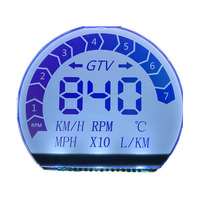 Fabrikherstellung Maßgefertigtes LCD-Monochrom-Display für CM125 Motorrad Digitaltacho-Teile